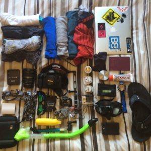 backpacker kit list long term travel