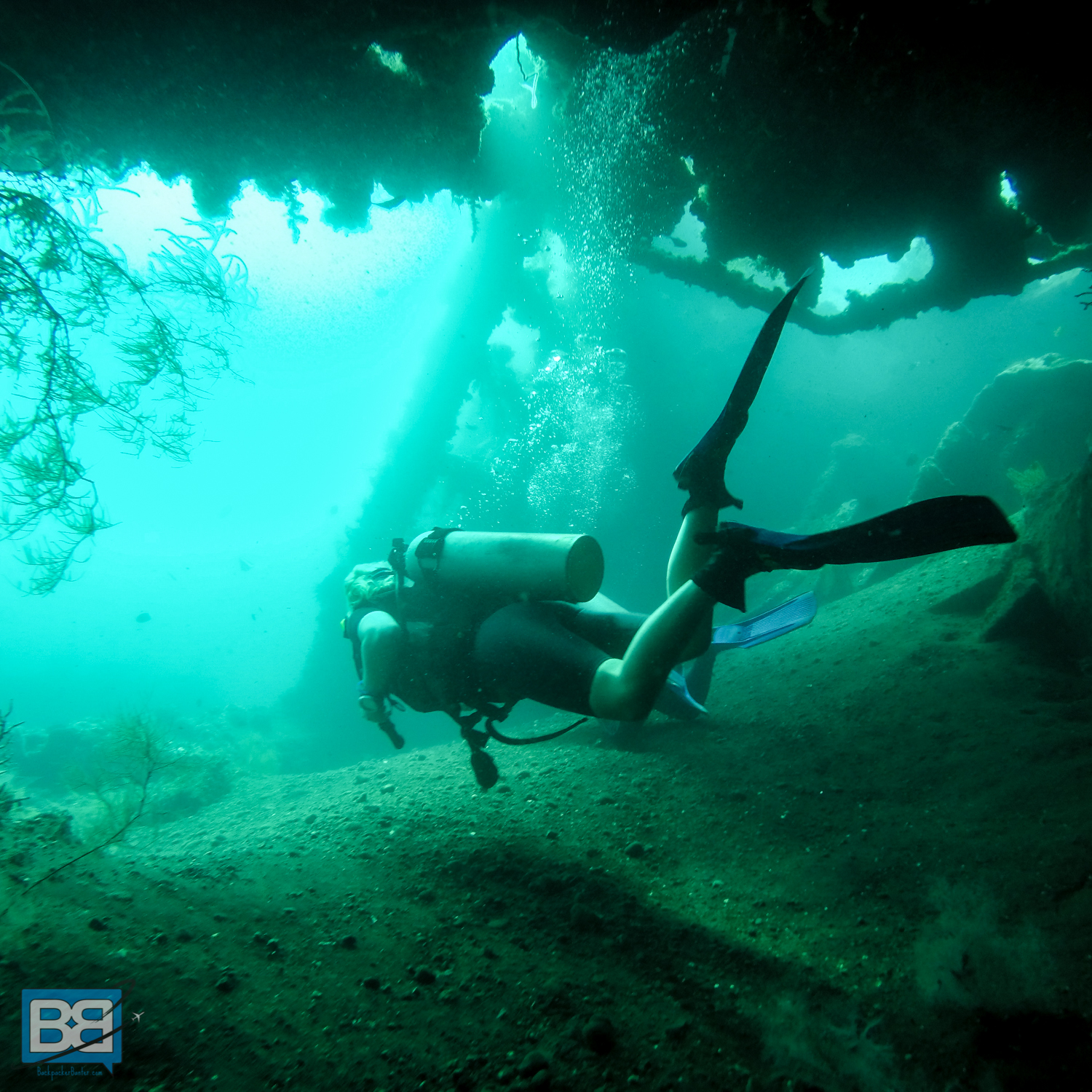 liberty wreck scuba dive tulamben bali reef divers